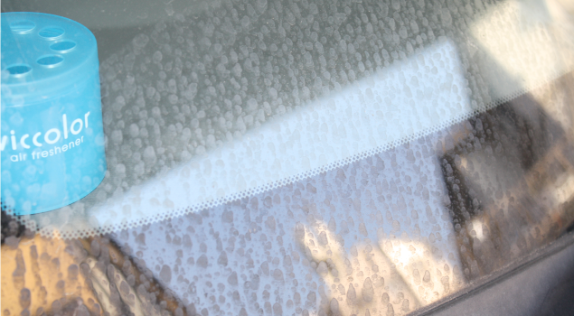 ガラスウロコ除去